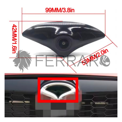 Telecamera Frontale per Mazda 2, 3, 5, 6, 8, CX-7, CX-9, CX-5, CX5, KE, CX7, CX9 | AHD, 1920x1080 | 170° Gradi