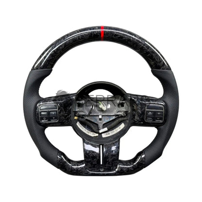 Volante Sportivo per Jeep Wrangler, Cherokee, Carbonio, Customizzato in Pelle