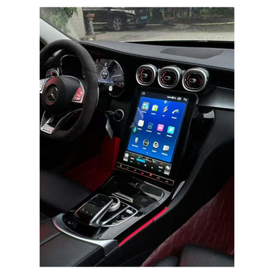 Autoradio per Mercedes Classe C W205, GLC X253, 12.1" | 2015-2022 | Android | Bluetooth | CarPlay | Android Auto | 8/128GB Ram