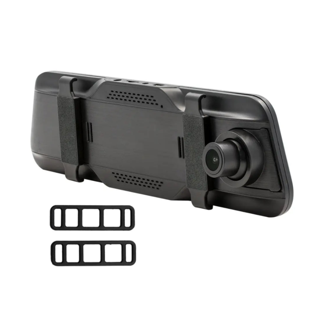 Specchietto Retrovisore 9.86", CarPlay e Android Auto, DVR, MirrorLink, Bluetooth