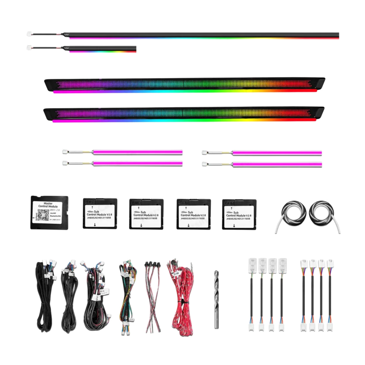 Ambient Light per BMW Serie 2, F22, F23 (2014-2021), 256 Colori RGB