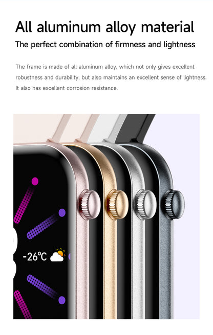 SmartWatch 1.85" Pollici, BT, Messaggi, Chiamate, Sport