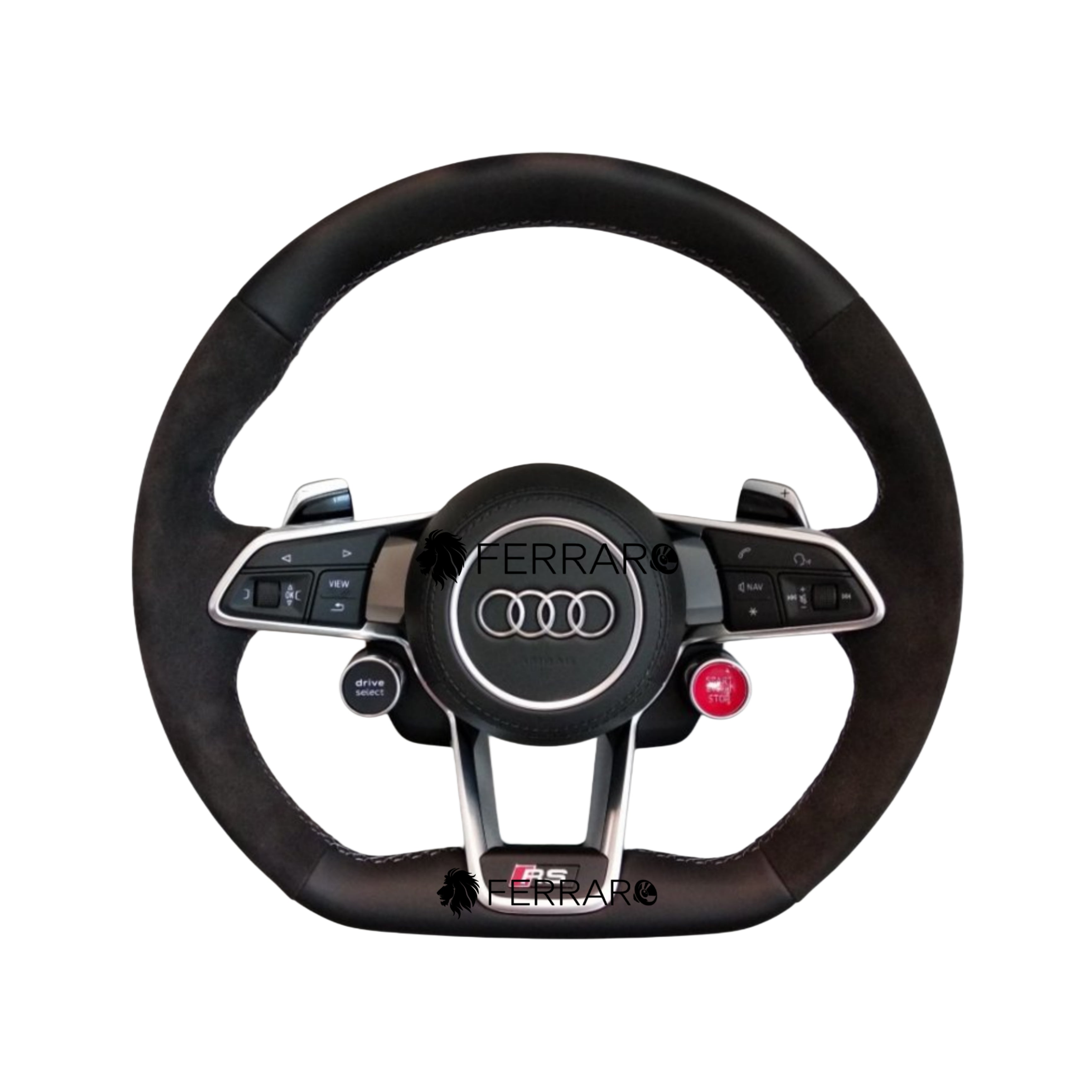 Volante per Audi, Galvanica, Filettatura, Pulsanti, RS
