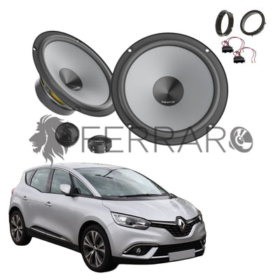 Hertz Kit 4 Casse | K 165 | Ant o Post | Renault Scenic IV | 4ª Serie (Dal 2016>)
