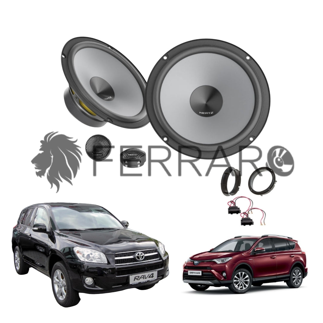 Hertz Kit 4 Casse | K 165 | Ant o Post |  Toyota RAV4 (Dal 2006)