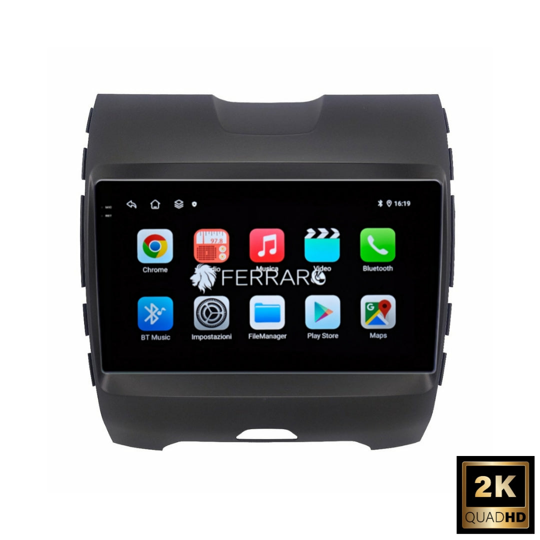 Autoradio per Ford Edge 9" 2K | 2016-2021 | Android | Bluetooth | CarPlay | Android Auto | 12/256GB Ram