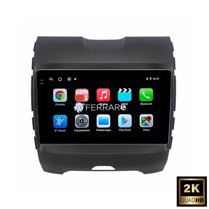 Autoradio per Ford Edge 9" 2K | 2016-2021 | Android | Bluetooth | CarPlay | Android Auto | 12/256GB Ram