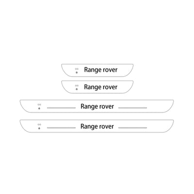 Kit Battitacco per Range Rover, LED, Senza Filo con Adesivo