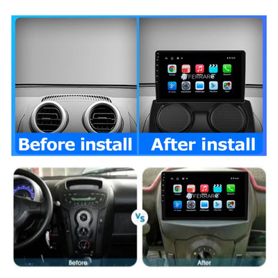 Autoradio per BYD F0 9" | 2008-2015 | Android | Bluetooth | CarPlay | Android Auto | 2GB/4GB/6GB/8GB Ram