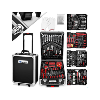 Valigia attrezzi 599pz, Porta Attrezzi, Set di Arnesi, Trolley Attrezzi