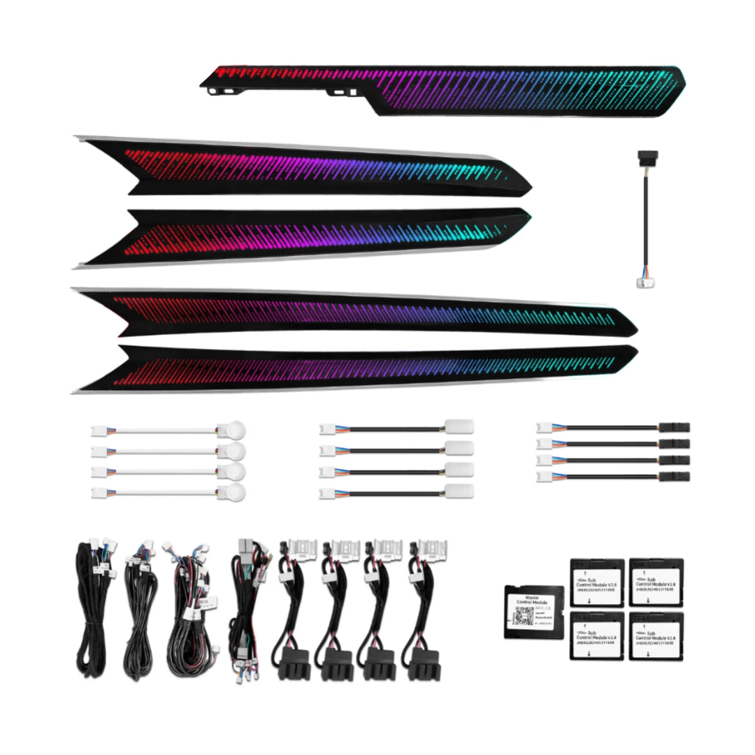 Ambient Light per Volkswagen Tiguan Allspace (2017-2021), 256 Colori, APP