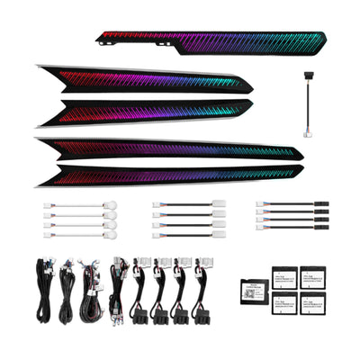 Ambient Light per Volkswagen Tiguan Allspace (2017-2021), 256 Colori, APP