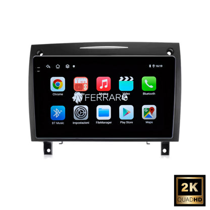 Autoradio per Mercedes Benz SLK R171 9" 2K | 2011-2014 | Android | Bluetooth | CarPlay | Android Auto | 12/256GB Ram