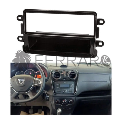 Car Radio Panel, 1DIN, Dacia Duster-Lodgy