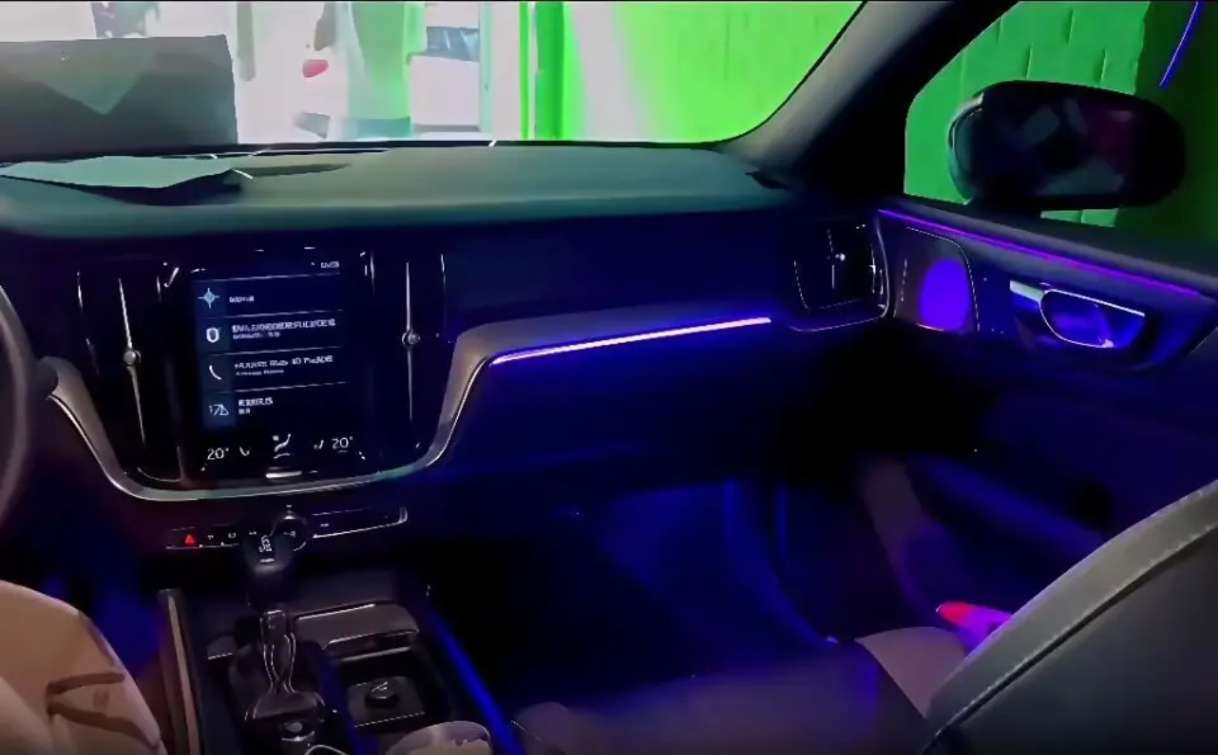 Ambient Light per Volvo S60 (2018-2025), 64 Colori RGB