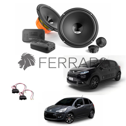 Hertz Kit 4 Casse | DSK 165.3 | Anteriori |  Citroen C3 dal 2009>