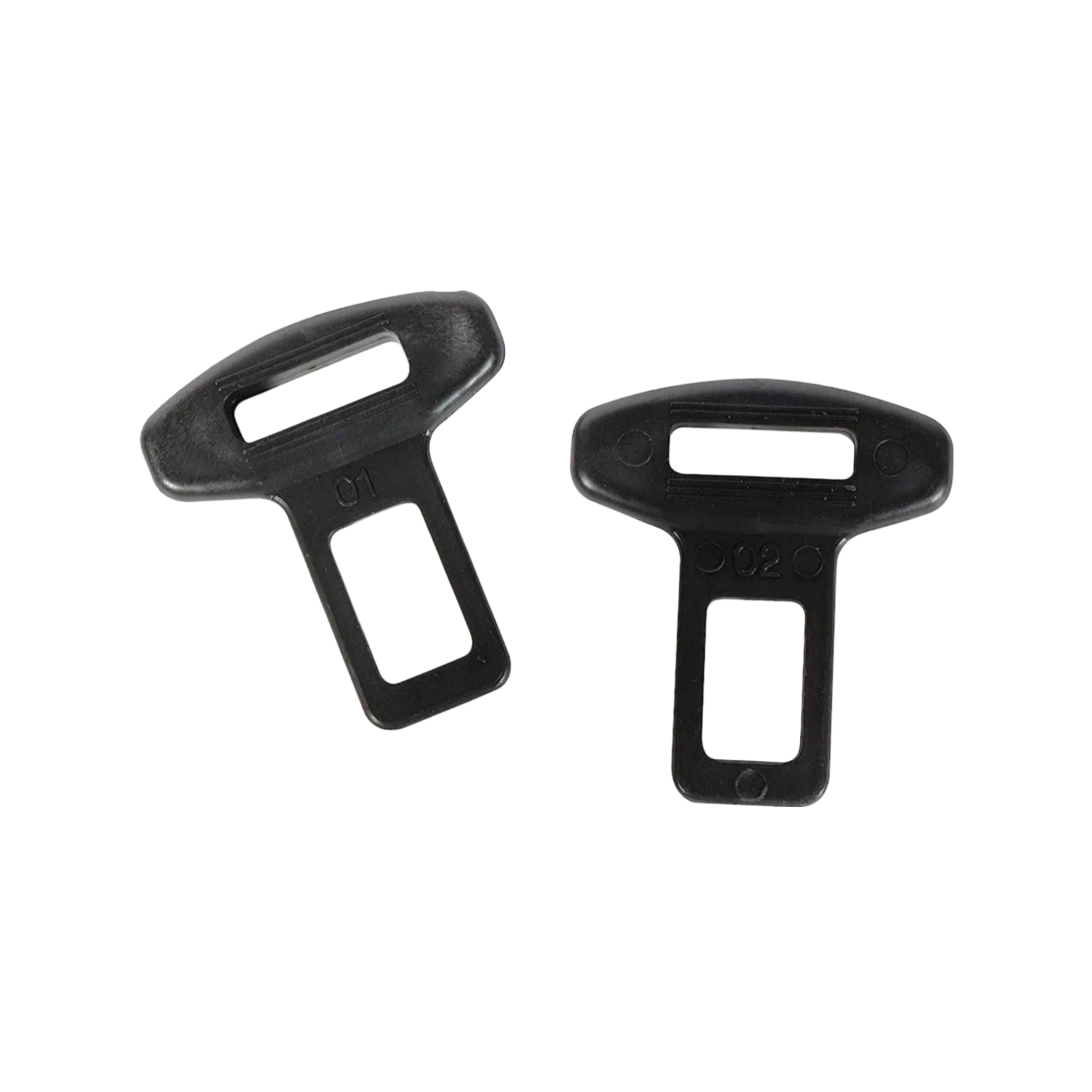 Coppia Fibbie Auto 2PZ, Aggancio delle cinture di sicurezza, Universali, Auto