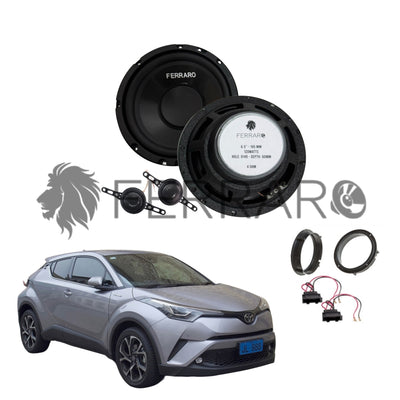 FerraroStore Kit 2 Altoparlanti | ASK-165.2 | Ant o Post | Toyota C-HR (Dal 2016>)
