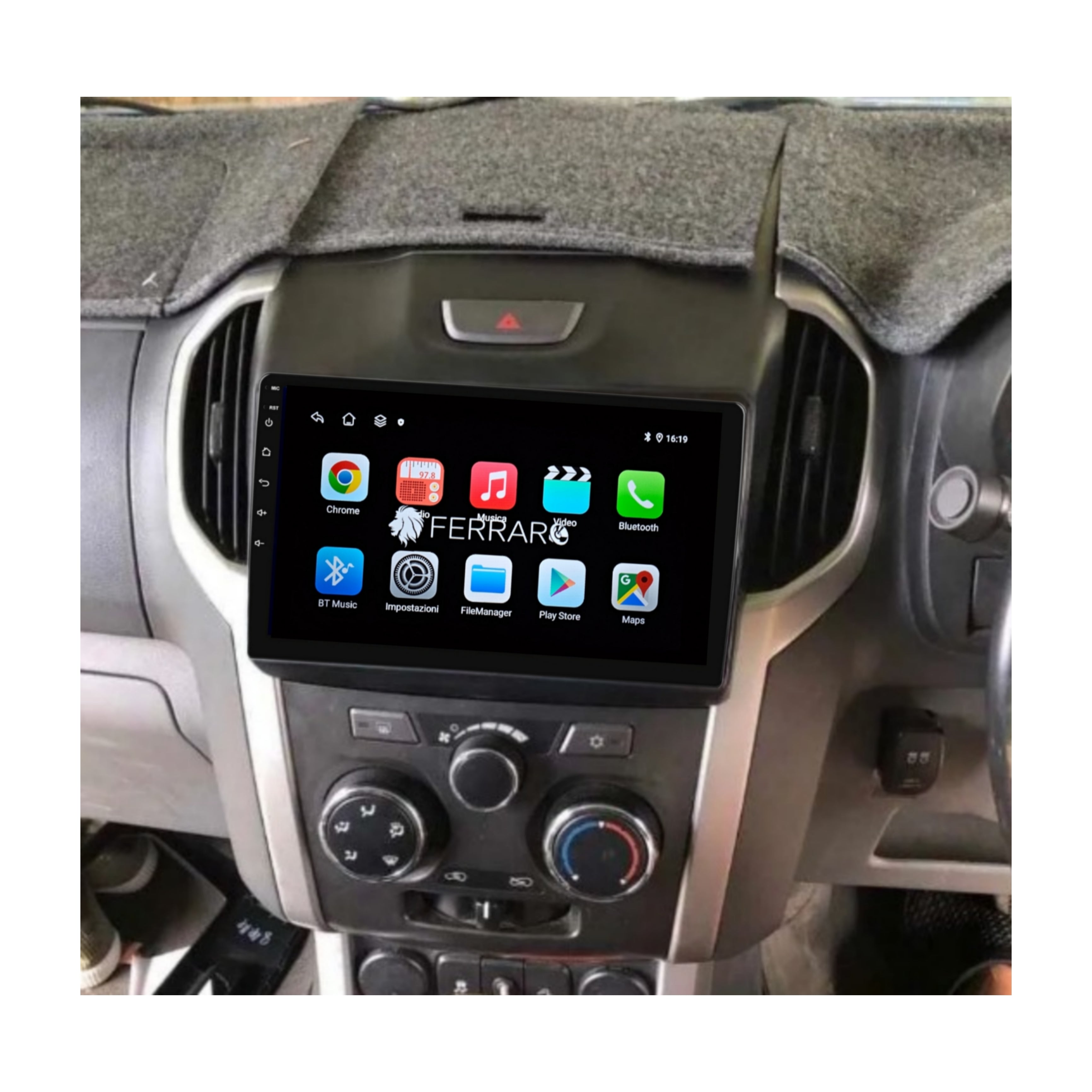 Autoradio per Isuzu D-Max 9" | 2012-2019 | Android | Bluetooth | CarPlay | Android Auto | 2GB/4GB/6GB/8GB Ram