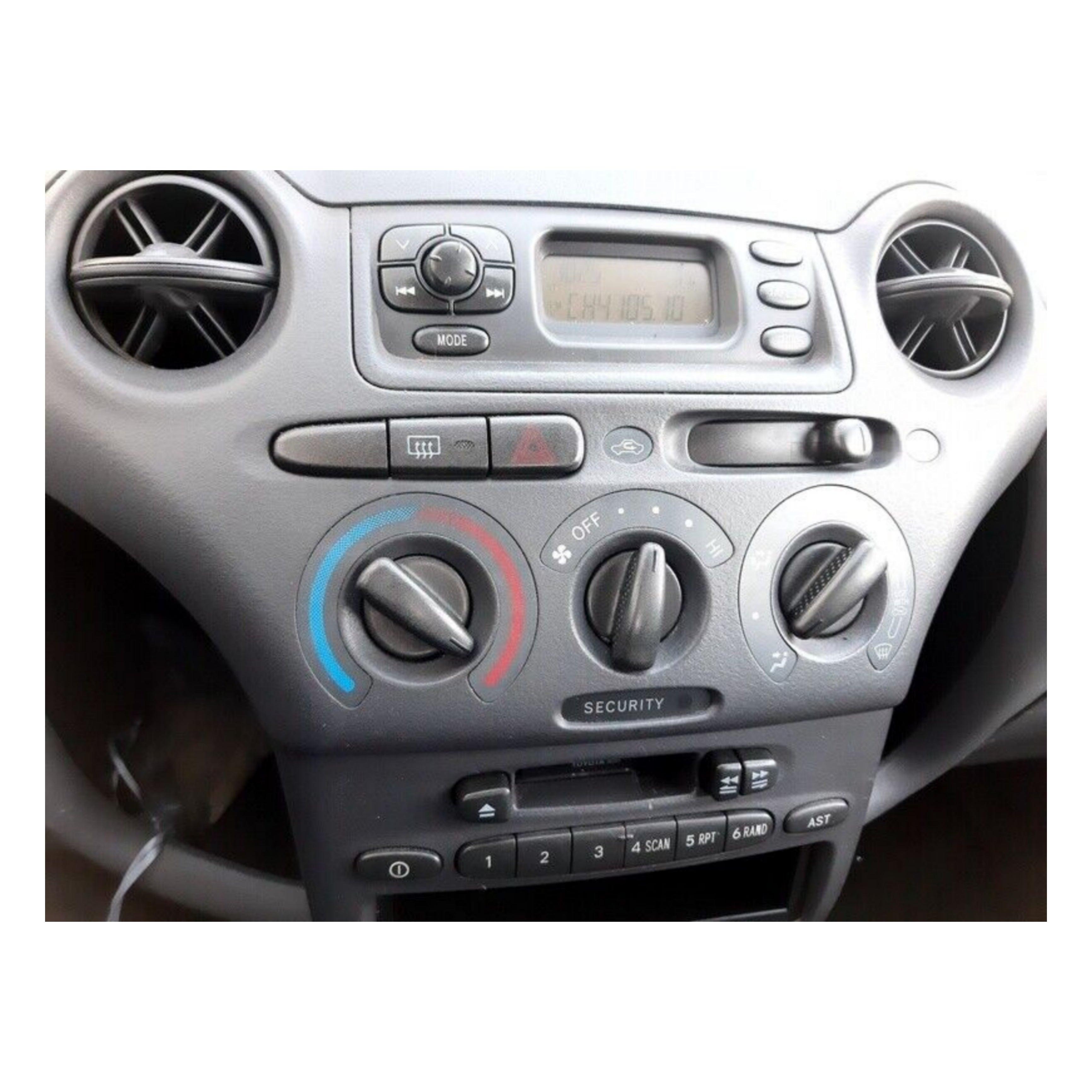 Autoradio per Toyota Yaris 7" | 1999-2006 | Bluetooth | Radio | USB | CarPlay | Android Auto