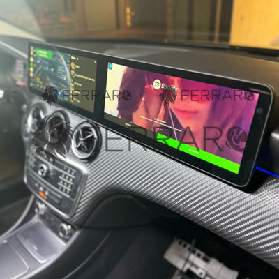Autoradio per Mercedes Classe A | CLA | GLA | G 12.3" + 12.3" | 2013-2019 | Android | Bluetooth | CarPlay | Android Auto | 8/128GB Ram