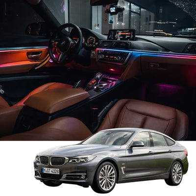 Ambient Light per BMW Serie 3 F34 GT (2013-2019), 256 Colori, APP