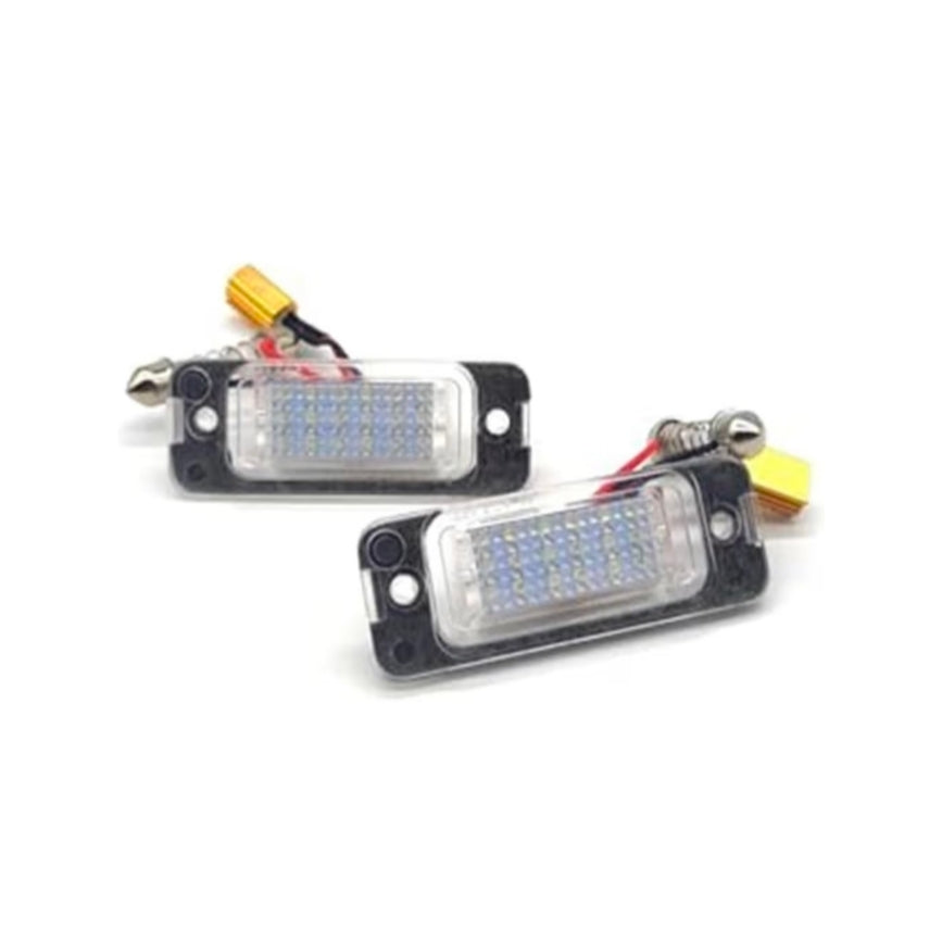 Set Luci Targa a Led per Mercedes-Benz Classe R, ML, GL (Compatibilità in Descrizione) Plug and Play