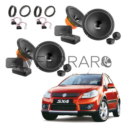 Hertz Kit 8 Casse | DSK 165.3 | Ant/Post | Suzuki SX4, S-Cross (Dal 2006 in Poi)