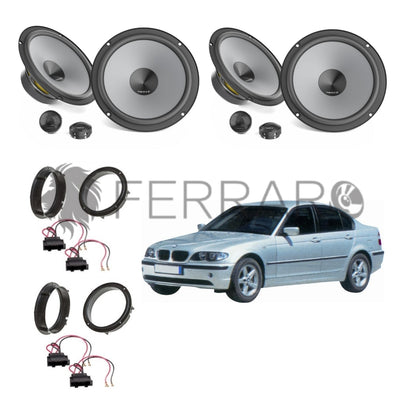 Hertz Kit 6 Casse | K 165 | Ant/Post | Bmw Serie 3 E46 dal 2002-2006
