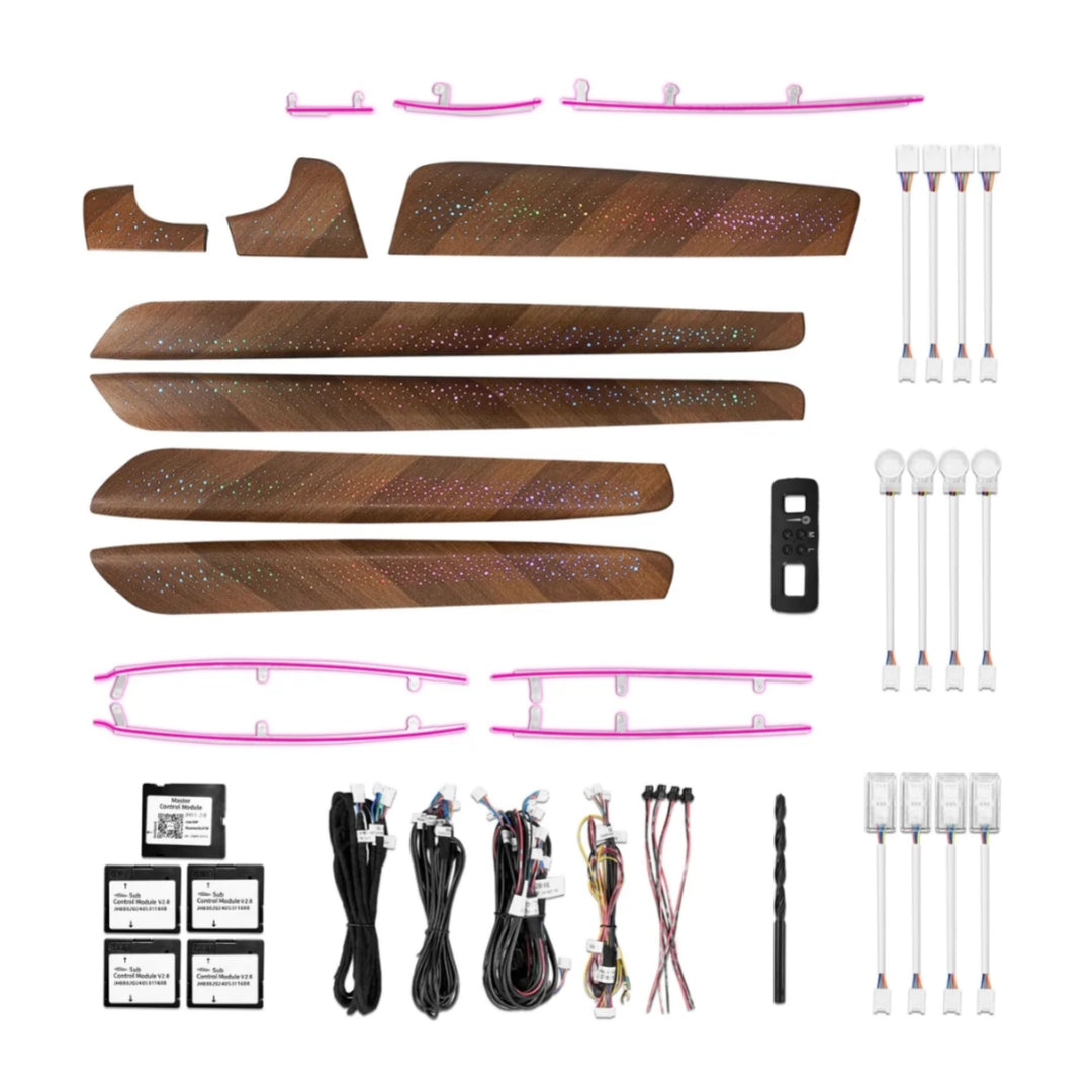 Ambient Light per Volvo S90 (2016-2024), 64 Colori RGB