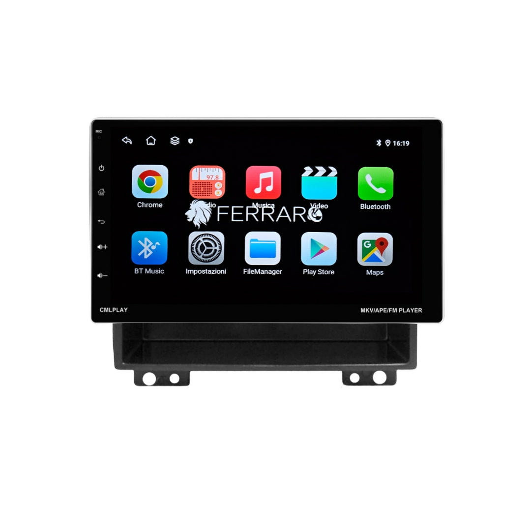 Autoradio per Ford Fiesta/Fusion 9" | 2002-2005 | Android | Bluetooth | Estraibile | CarPlay | Android Auto | 2/32GB Ram