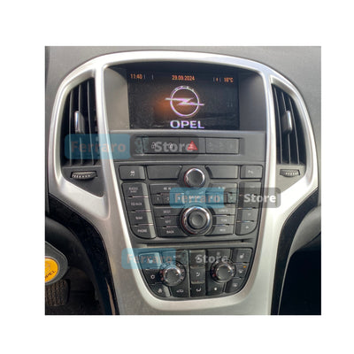 Kit Montaggio Autoradio 9"Pollici Opel Astra J (2009-2015), Mascherina, Cablaggio per Autoradio Android