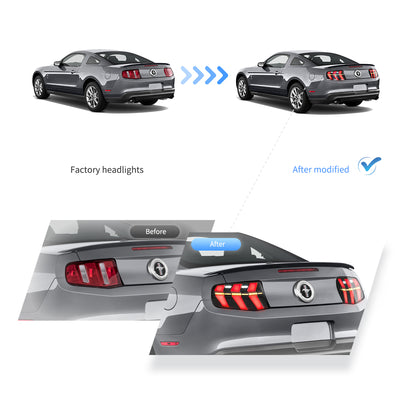 Fanali Posteriore Completo per Ford Mustang 5ª Serie (2010-2012) a LED
