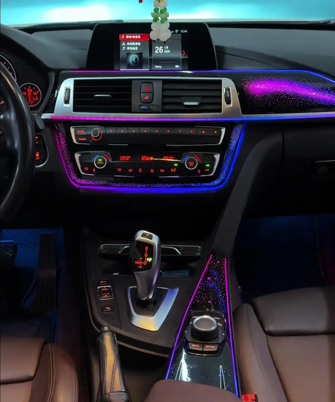 Ambient Light per BMW Serie 3/4 F30, F34 (2013-2019), 64 Colori RGB