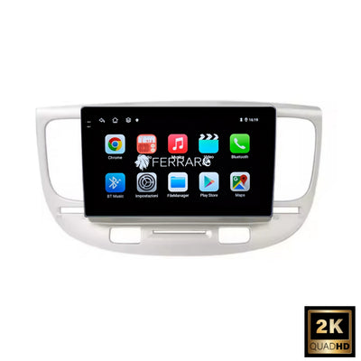 Autoradio per Kia Rio 2 9" 2K | 2005-2011 | Android | Bluetooth | CarPlay | Android Auto | 12/256GB Ram