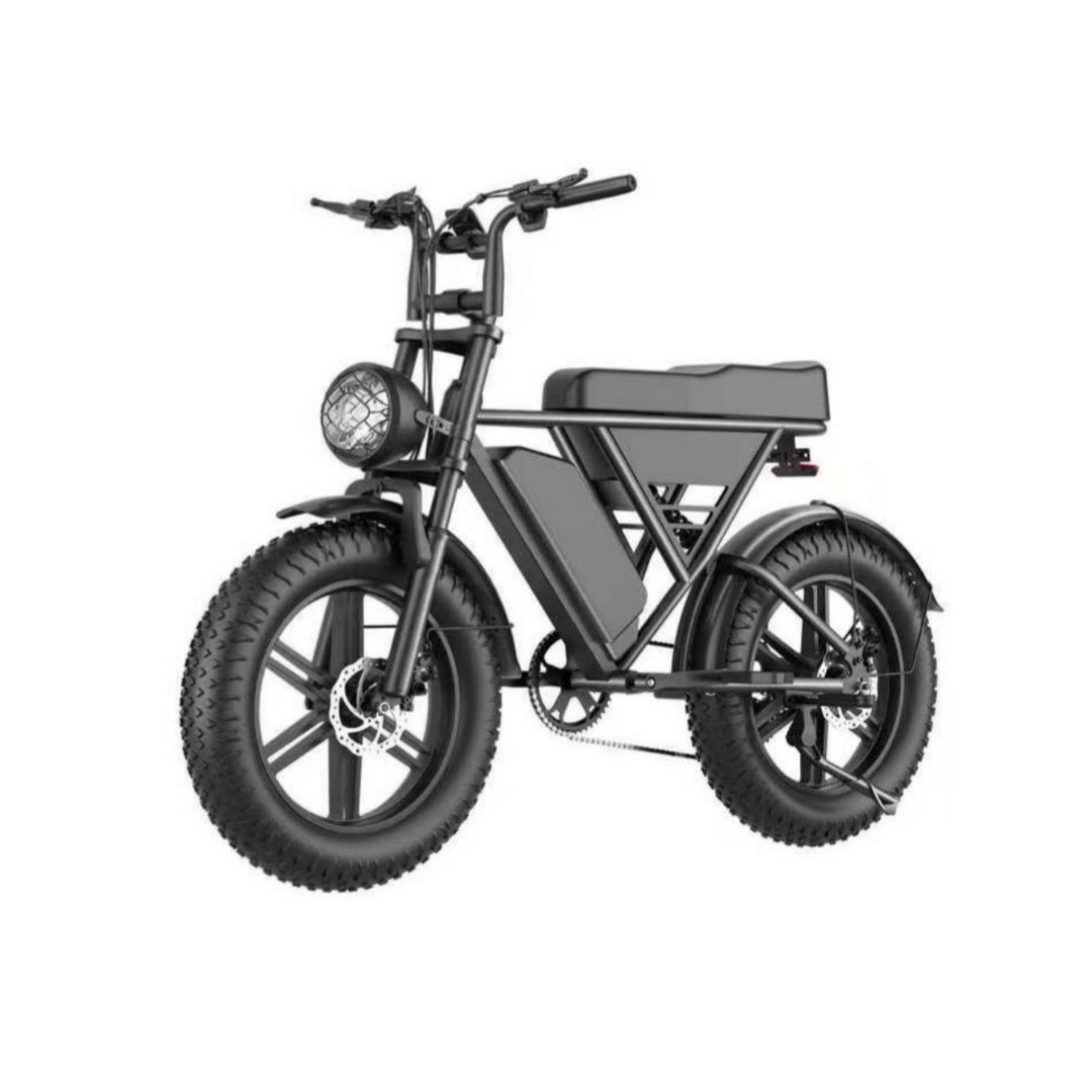 FerraroStore G60, Bici Elettrica Pieghevole, 20*4", Batteria 48V