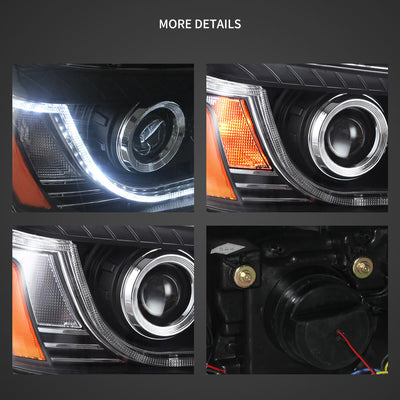 Fanali Anteriore Completo per Toyota Highlander (2001-2007) a LED