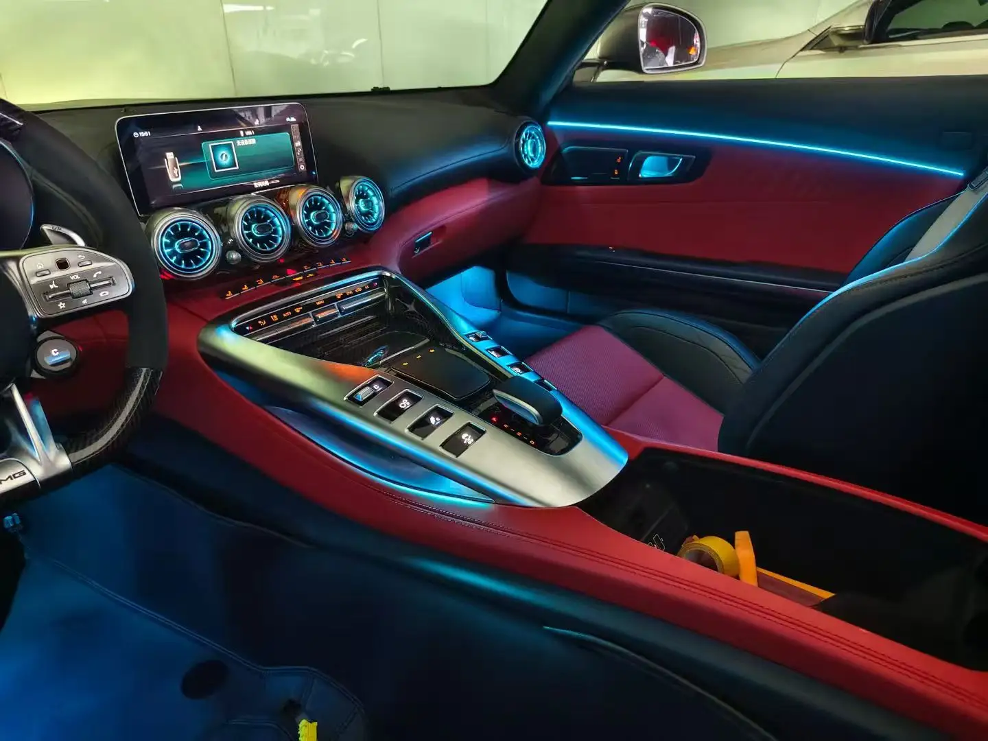 Ambient Light per Mercedes GT 43, 53, 63 (2015-2018), 64 Colori RGB