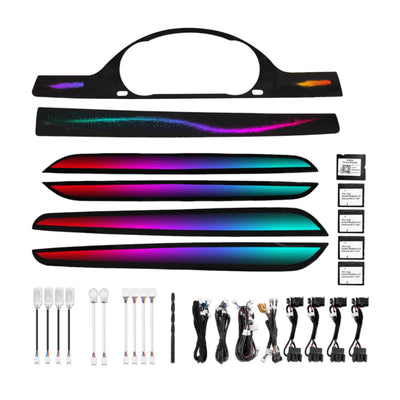 Ambient Light per Volkswagen CC Passat B7 (2011-2016), 256 Colori, APP