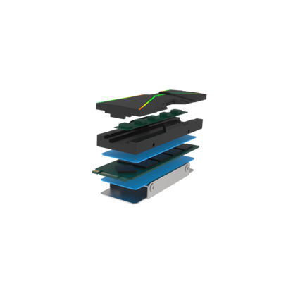 Xilence M2SSD.B.ARGB Modulo di memoria, Refrigeratore, Nero
