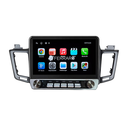 Autoradio per Toyota RAV4 | XA40 | 10" | 2012-2018 | Android | Bluetooth | CarPlay | Android Auto | 4/64GB Ram