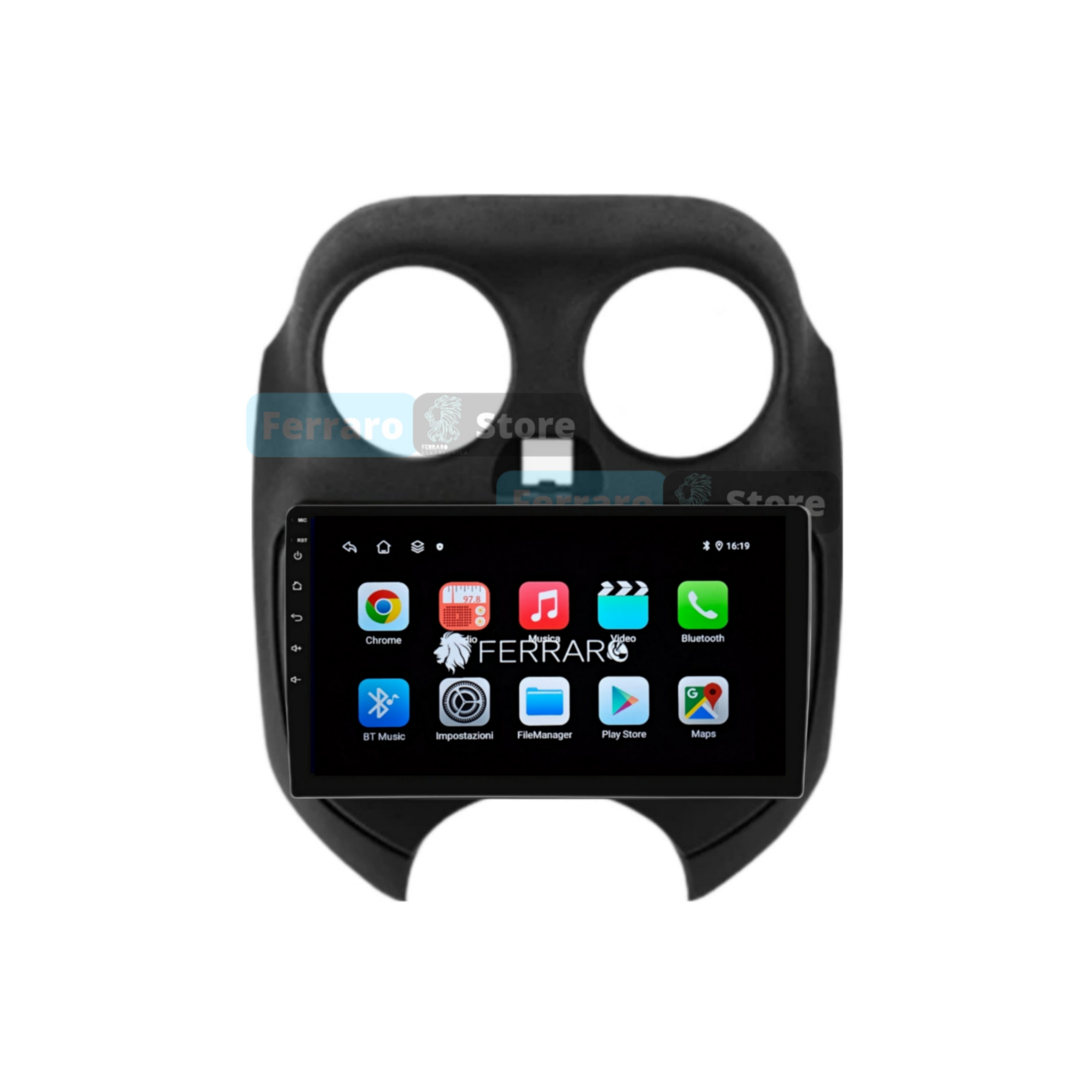 Autoradio per Nissan Micra 9" | 2010-2017 | Android | Bluetooth | CarPlay | Android Auto | 2GB/4GB/6GB/8GB Ram