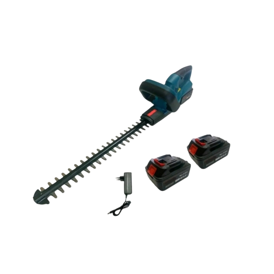 Twin Battery Hedge Trimmer - Lawn Mower, 48V Battery Brush Cutter, Complete Kit