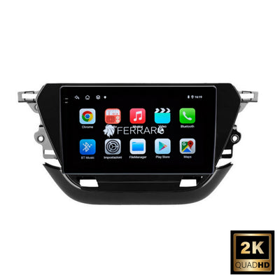 Autoradio per Opel Corsa F 9" 2K | 2019-2025 | Android | Bluetooth | CarPlay | Android Auto | 12/256GB Ram