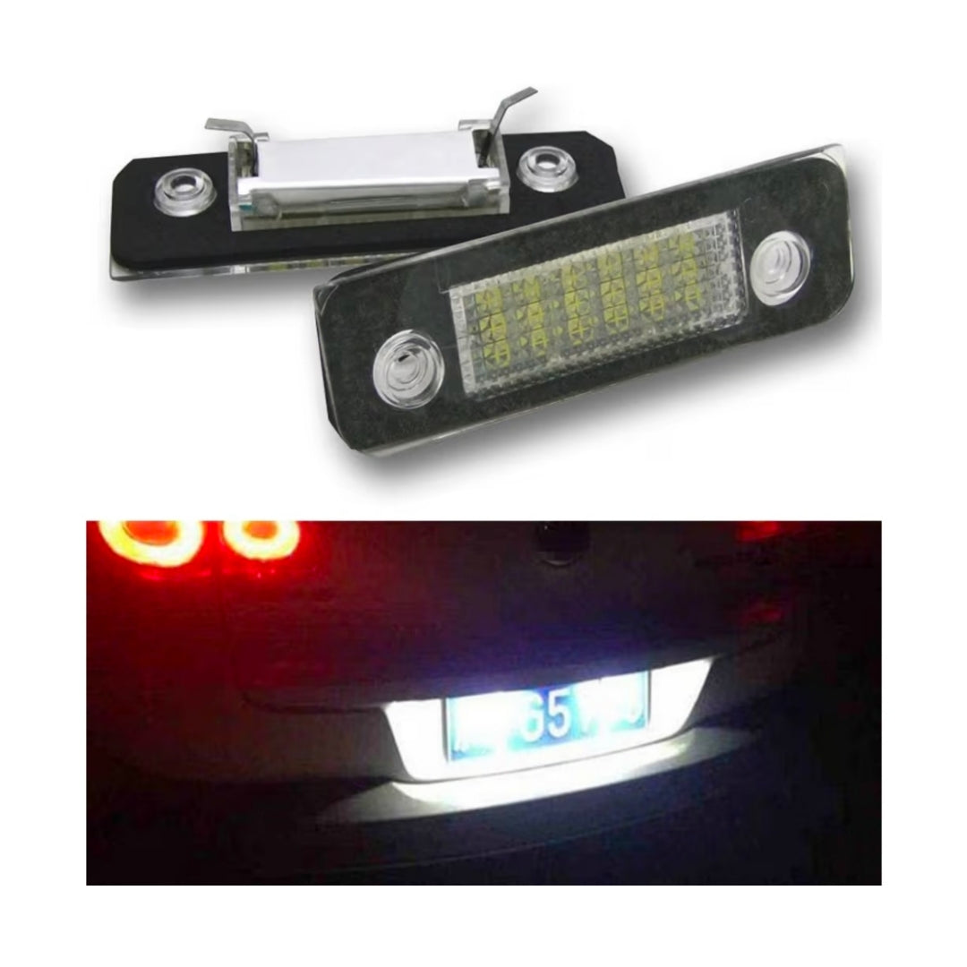 Set Luci Targa a Led per Ford Fiesta, Mondeo, Funsiom (1996-2011) , Plug and Play