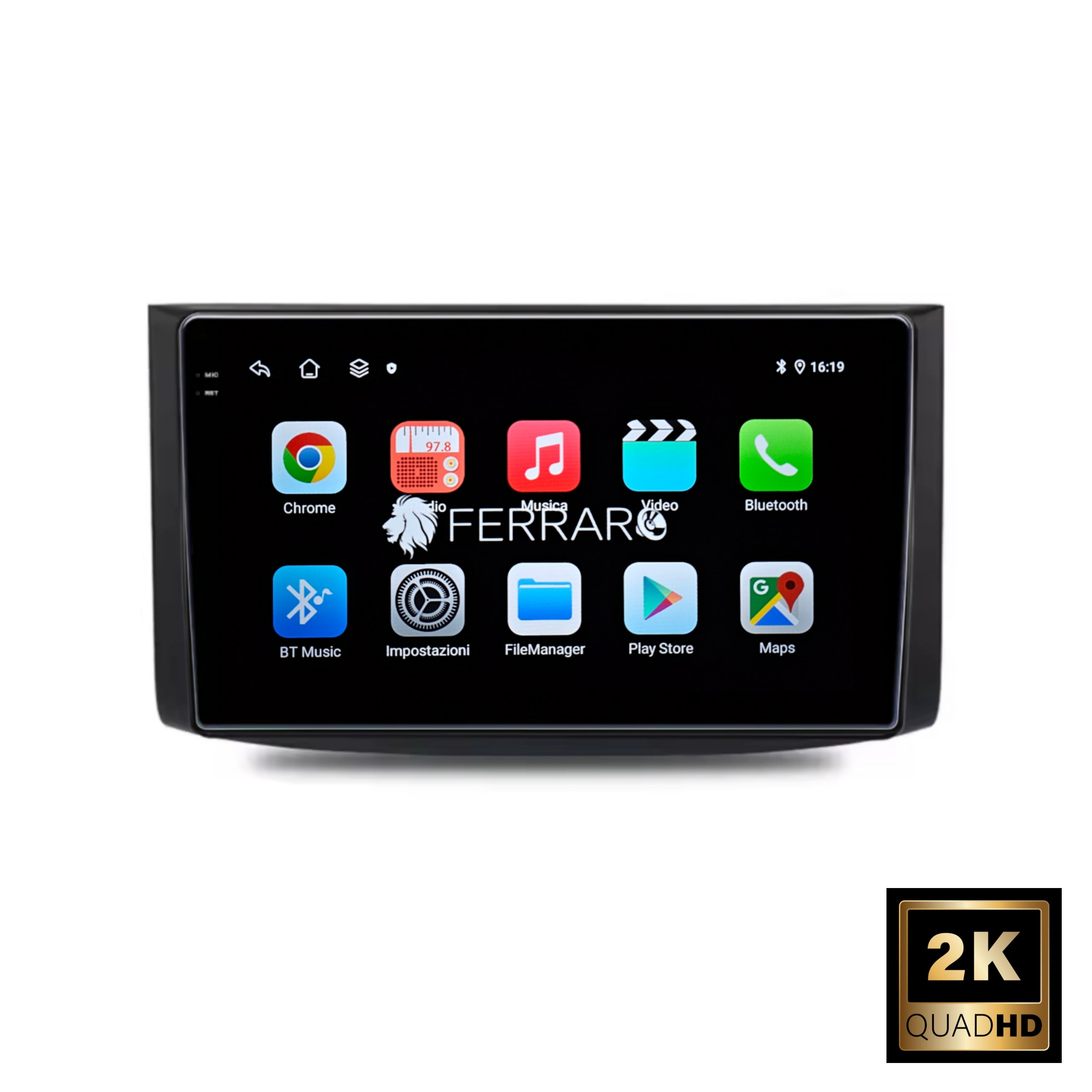 Autoradio per Chrevolet Aveo 9" 2K | 2007-2012 | Android | Bluetooth | CarPlay | Android Auto | 12/256GB Ram