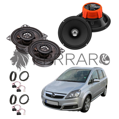 FerraroStore Kit 4 Casse | DCX 165.3 | ASC-452.PC | Ant/Post | Opel Zafira B (2005-2014)