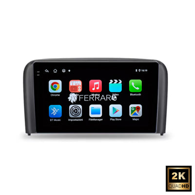 Autoradio per Volvo S80 9" 2K | 1998-2006 | Android | Bluetooth | CarPlay | Android Auto | 12/256GB Ram