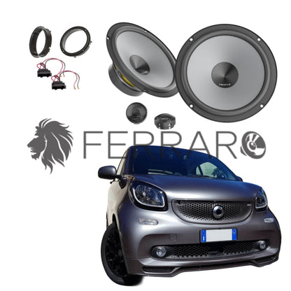Hertz Kit 4 Casse | K 165 | Anteriori | Smart ForTwo 453