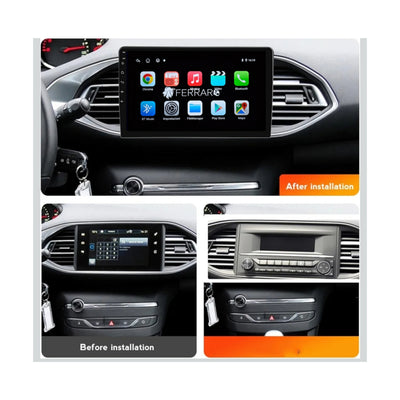 Autoradio per Peugeot 308, 308s 9 (2013-2021) Android, Bluetooth, CarPlay, Android Auto, 2GB/4GB/6GB/8GB Ram
